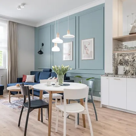 Apartment Sanhaus - Mera - Z Balkonem, Parkingiem I Klimatyzacja Przy Plazy Sopot