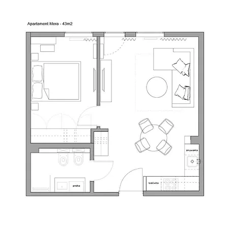 Sanhaus - Mera - Z Balkonem, Parkingiem I Klimatyzacja Przy Plazy Sopot