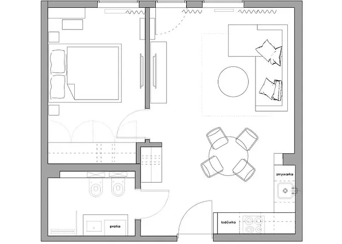 Sanhaus - Mera - Z Balkonem, Parkingiem I Klimatyzacja Przy Plazy Sopoty
