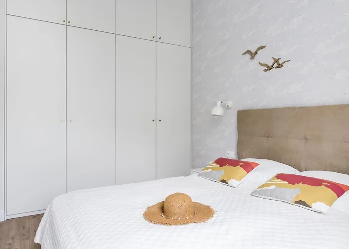 Sanhaus - Mera - Z Balkonem, Parkingiem I Klimatyzacja Przy Plazy Sopoty